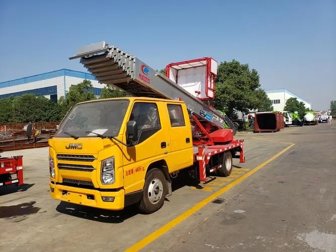 樊城附近云梯车出租 砂石搬运